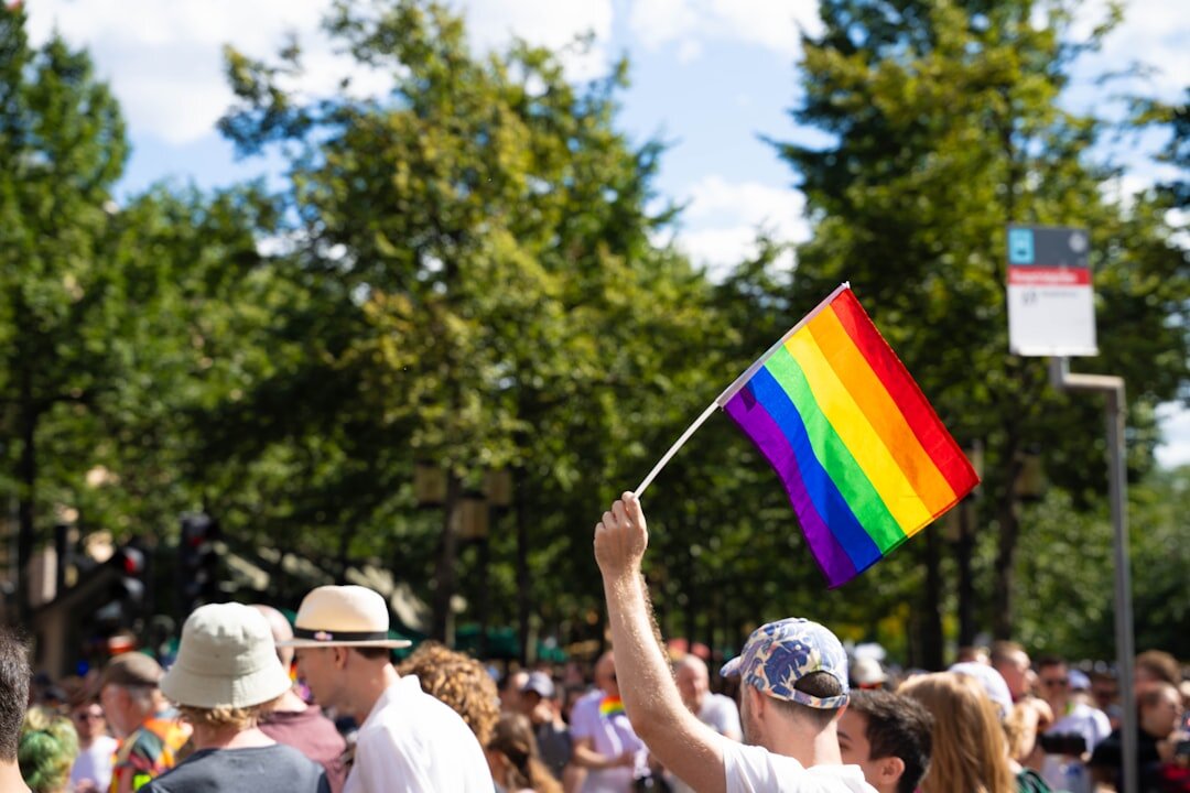 diverse community event