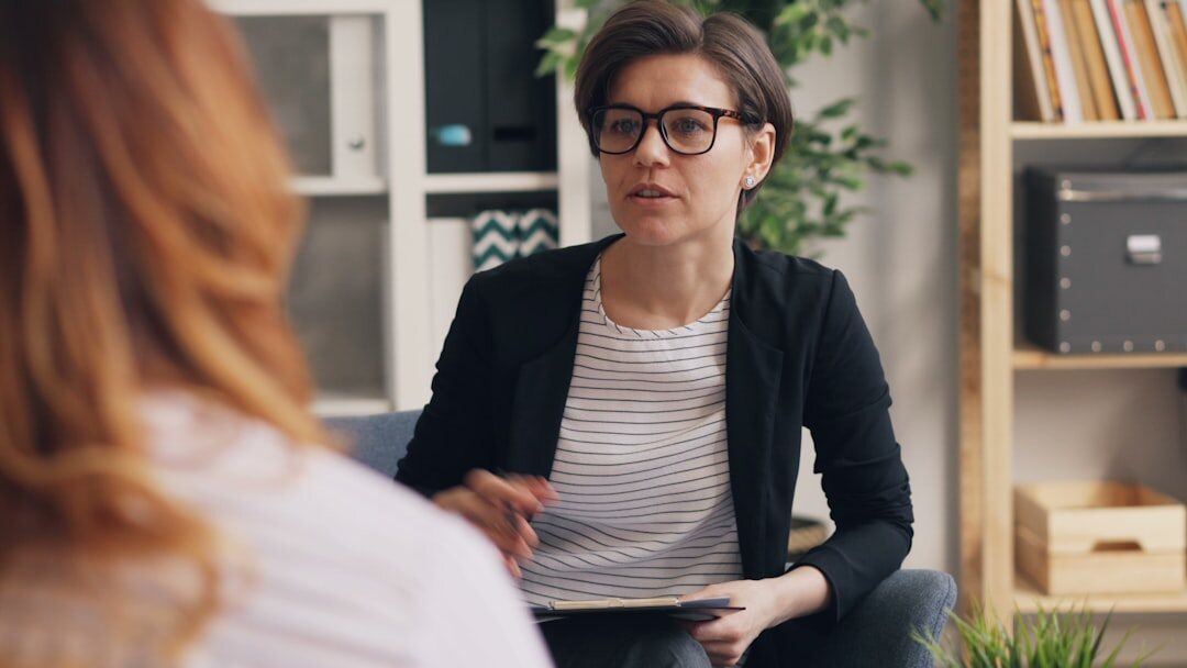 person telling personal story